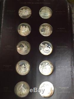 Frescoes Sistine Chapel Michelangelo 60 Sterling Silver Proof Coin MS