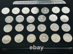 Genius of Michelangelo Proof Silver. 925 Medal Set 25 Medals BELOW SPOT RARE