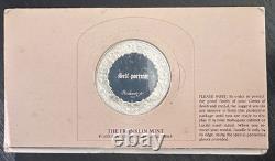 Genius of Rembrandt self-portrait sterling silver coin by Franklin Mint MT