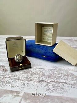 Georg Jensen Silver Sterling Eagle Ring 7.5 Box with papers Franklin Mint 1982