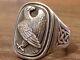 Georg Jensen Sterling Silver 925 Eagle Ring Denmark 1982 Franklin Mint