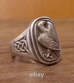 Georg Jensen Sterling Silver 925 Eagle Ring Denmark 1982 Franklin Mint