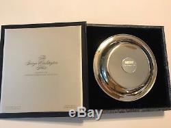 George Washington Sterling Silver 24K Gold Franklin Mint Limited Edition Plate