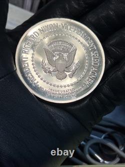 HUGE 197 Grams. 925 Sterling Silver Franklin Mint Richard Nixon/Spiro Agnew