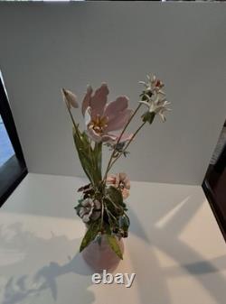 Imperial House Floral Faberge 1986 and Gorham Sterling Silver Plate Heart