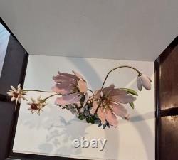 Imperial House Floral Faberge 1986 and Gorham Sterling Silver Plate Heart