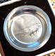 James Wyeth Winter Fox 1973 Solid Sterling Silver Franklin Mint Collectors Plate