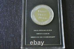 Jerry Garcia Eyewitness Commemorative Medal Sterling Silver Coin Franklin Mint