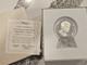 John F. Kennedy The Franklin Mint Sterling Silver Medal Coa 1000 Grains
