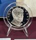 John F. Kennedy The Franklin Mint Sterling Silver Medal Coa 1000 Grains
