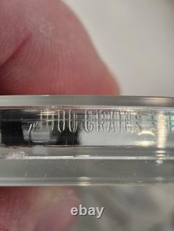 John F. Kennedy The Franklin Mint Sterling Silver Medal COA 1000 grains