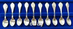 Limited Edition Franklin Mint 50 State Birds Sterling Silver Miniature Spoon Set