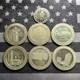 Lot Of 7 Sterling Silver Gaming Tokens By Franklin Mint
