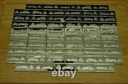 Lot Of Franklin Mint Sterling Silver Mini Ingots -cars -154.6 Grams #s4-042