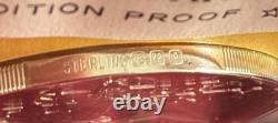 Lot of 4 1972 Franklin Mint Great Historic Sites Proof Silver Medal. 925 Silver