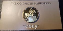 Marcus Aurelius #6 in The 100 Greatest Masterpieces Franklin Mint Coin Set