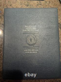 Medallic History of Medicine Sterling Silver Limited Adition Franklin Mint