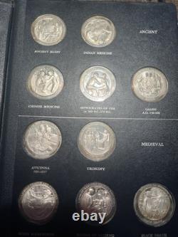 Medallic History of Medicine Sterling Silver Limited Adition Franklin Mint