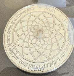Moses, The Genius of Michelangelo 1.26OZ Franklin Mint Sterling Silver Medal