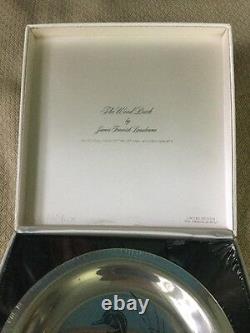 NOS Sterling Silver The Wood Duck Plate By The Franklin Mint 5.1 Ozt