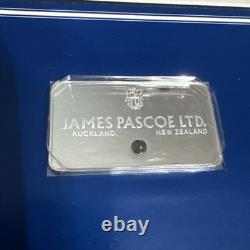 Nephrite Real Gem Bar James Pascoe 1981 New Zealand Rare Sterling Silver Bar