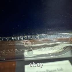 Nephrite Real Gem Bar James Pascoe 1981 New Zealand Rare Sterling Silver Bar