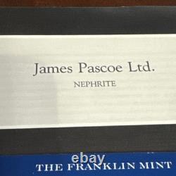 Nephrite Real Gem Bar James Pascoe 1981 New Zealand Rare Sterling Silver Bar