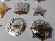 New Vintage Sterling Silver The Official Badges Of The Great Western Lawmen