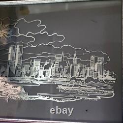 New York Sterling Silver Silhouette Franklin Mint William Ressler 1977