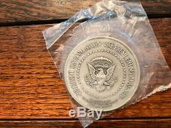 Nixon Agnew 1973 Inaugural Medal Sterling Silver Franklin Mint Medal 6.4 oz troy