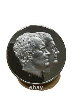 Nixon/Agnew 1973 Inaugural Medal Sterling Silver Proof Franklin Mint
