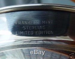 Norman Rockwell 1971 Sterling Silver Plate Franklin Mint Under the Mistletoe