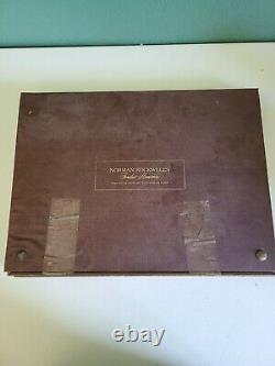 Norman Rockwell FONDEST MEMORIES solid Sterling Silver 10x. 925 First Edition