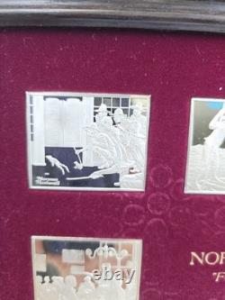 Norman Rockwell Favorite Moments Mark Twain Sterling Silver Proof Set
