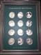 Norman Rockwell Spirit Of Scouting Sterling Silver 12 Coin Set Free Shipping