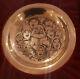 Norman Rockwell Sterling Silver Christmas Plate The Carolers By Franklin Mint