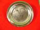 Norman Rockwell Sterling Silver Franklin Mint Plate 1971 Under The Mistletoe