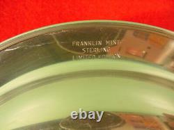 Norman Rockwell Sterling Silver Franklin Mint Plate 1971 Under the Mistletoe