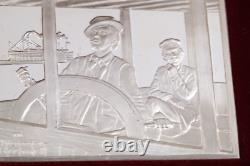 Norman Rockwell's Favorite Moments Mark Twain Limited Edition Proof Set STERLING