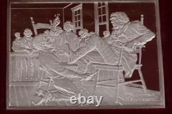 Norman Rockwell's Favorite Moments Mark Twain Limited Edition Proof Set STERLING