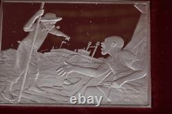 Norman Rockwell's Favorite Moments Mark Twain Limited Edition Proof Set STERLING
