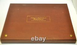 Norman Rockwell's Fondest Memories Franklin Mint Sterling Proof Ingots 1973 Set