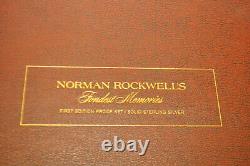Norman Rockwell's Fondest Memories Franklin Mint Sterling Proof Ingots 1973 Set