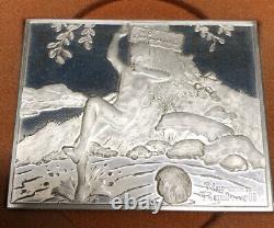 Norman Rockwell's Fondest Memories Sterling Silver Proof Ingots Franklin Mint