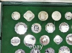 Official Gaming Tokens of World's Great Casinos Sterling Silver Franklin MInt