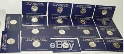 Official History of the Olympic Games Sterling Silver 50 Rounds Ounce Franklin