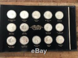 Official Signers Medals 1st Edition (1972) Sterling Silver Coins Franklin Mint