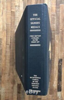 Official Signers Medals 1st Edition (1972) Sterling Silver Coins Franklin Mint