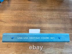 Official United Nations Medallic First Day Covers 1971 Five Sterling Silver
