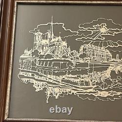 Paris Original Sterling Silver Silhouette William Ressler Franklin Mint Limited
